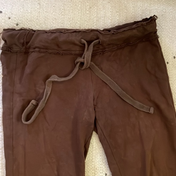 Hurley brown wide bottom sweat pants - Picture 3 of 7